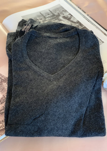 Cashmere poncho