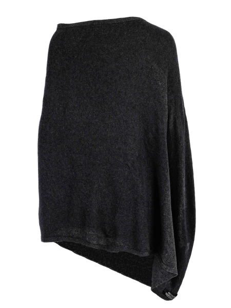 Cashmere poncho